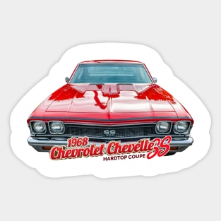 1968 Chevrolet Chevelle SS Hardtop Coupe Sticker